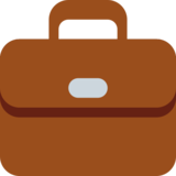公文包emoji素材一 160x160像素