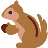 花栗鼠emoji素材一 160x160像素