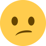 小郁闷的脸emoji素材一 160x160像素