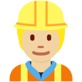 施工人员:中浅肤色emoji素材一 160x160像素