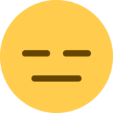 无表情的脸emoji素材一 160x160像素