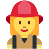 女消防员emoji素材一 160x160像素
