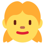 女孩emoji素材一 160x160像素