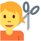 理发师emoji素材一 160x160像素