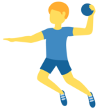 玩手球的男人emoji素材一 160x160像素