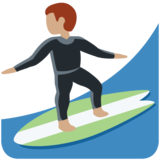 男子冲浪:中等肤色emoji素材一 160x160像素