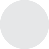 白色圆圈emoji素材一 160x160像素