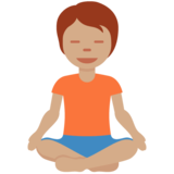 打坐的人:中等肤色emoji素材一 160x160像素