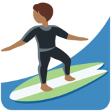 个人冲浪:中黑肤色emoji素材一 160x160像素
