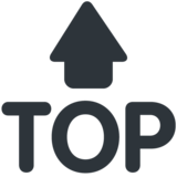 上箭头emoji素材一 160x160像素