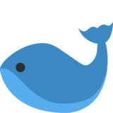 鲸鱼emoji素材一 160x160像素