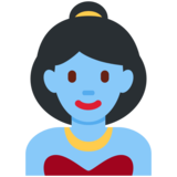 女人精灵emoji素材一 160x160像素