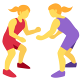 女子摔跤emoji素材一 160x160像素