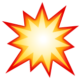 碰撞、爆炸emoji素材一 160x160像素