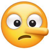 长鼻子的脸emoji素材一 160x160像素