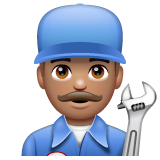 男机械工:中等肤色emoji素材一 160x160像素