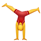 侧手翻的人emoji素材一 160x160像素