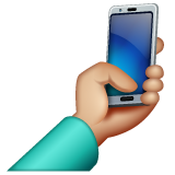 自拍:中等偏浅肤色emoji素材一 160x160像素