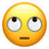 苹果系统里的大眼滚动的脸emoji表情