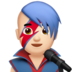 苹果系统里的男歌手:浅肤色emoji表情