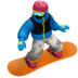 苹果系统里的滑雪板emoji表情