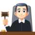 Facebook上的男法官:浅肤色emoji表情