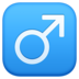 Facebook上的男性标志emoji表情