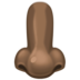 Facebook上的鼻子:深色肤色emoji表情