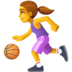 Facebook上的打球的女人emoji表情