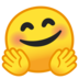 安卓系统里的紧抱的脸emoji表情