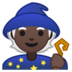 安卓系统里的法师:暗肤色emoji表情