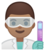 安卓系统里的男科学家:中等肤色emoji表情