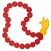 安卓系统里的念珠emoji表情