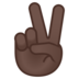 安卓系统里的胜利之手:深色肤色emoji表情