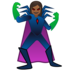 安卓系统里的女超级恶棍:中黑肤色emoji表情