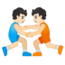 安卓系统里的摔跤手，1-2型emoji表情