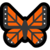Windows系统里的蝴蝶emoji表情