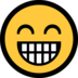 Windows系统里的笑容可掬的脸emoji表情