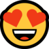 Windows系统里的带着心眼的笑脸emoji表情