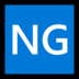 Windows系统里的ng按钮emoji表情