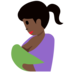 Twitter里的喂奶:深色肤色emoji表情