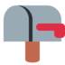 Twitter里的标志降低的已关闭邮箱emoji表情