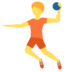 Twitter里的手球运动员emoji表情