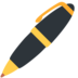 Twitter里的笔emoji表情