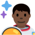 Twitter里的宇航员:深色肤色emoji表情