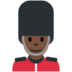 Twitter里的男警卫:深色肤色emoji表情