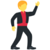 Twitter里的男子舞蹈emoji表情