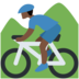 Twitter里的山地自行车:深色肤色emoji表情