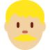 Twitter里的男:中浅肤色emoji表情