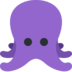 Twitter里的章鱼emoji表情